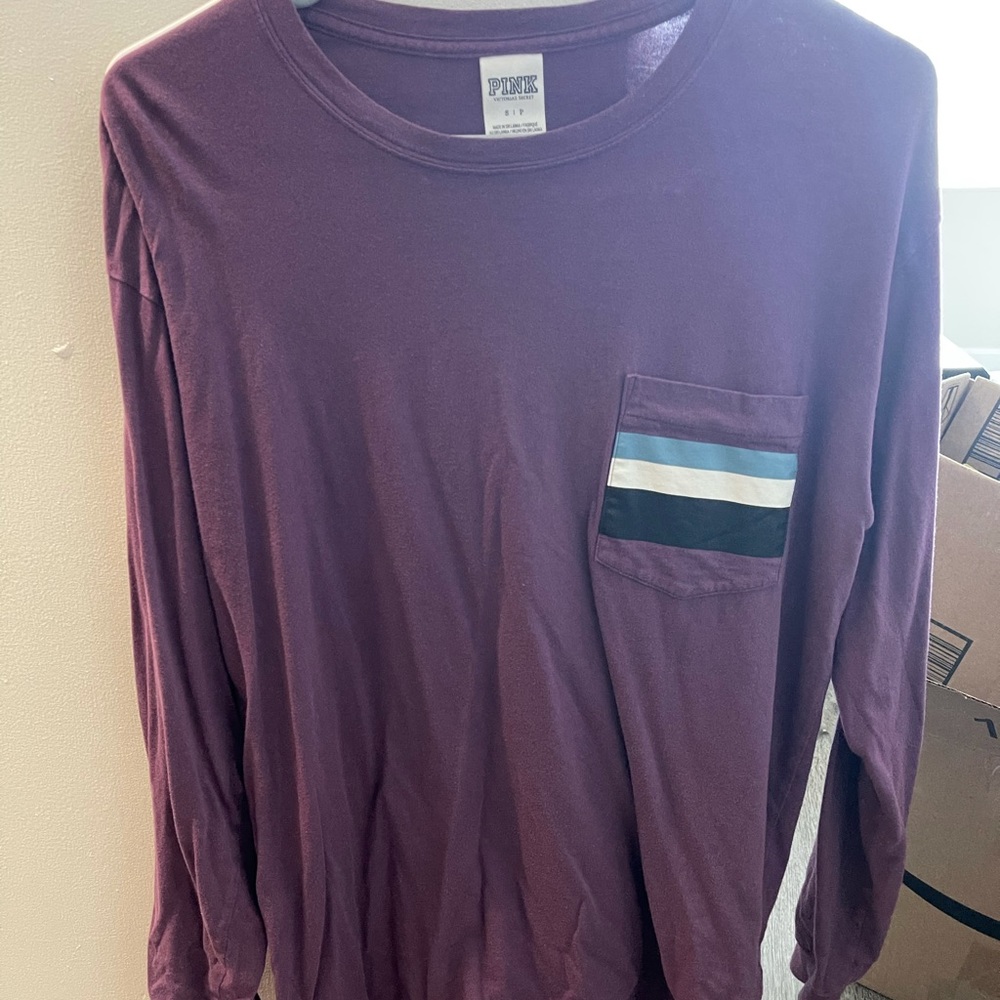 Purple longsleeve from pink